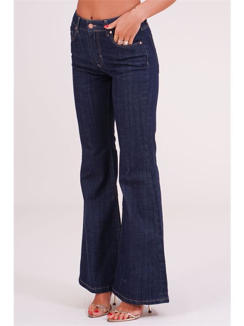 Jeans a zampa Gold Digger Denim | A27W042PDENIM SCURO